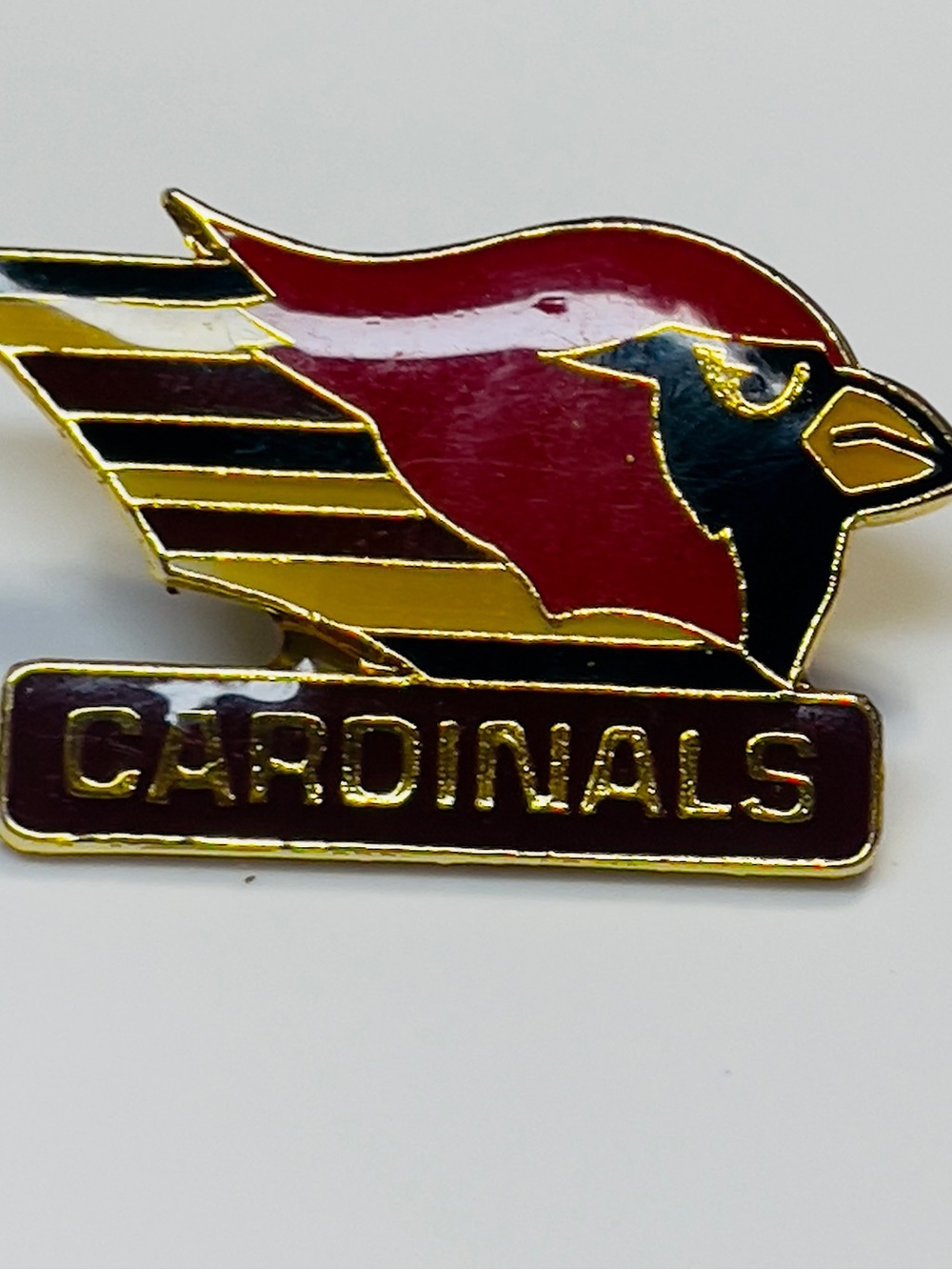 St. Louis Cardinals Enamel Pin NfL Football Vintage 1980’s Hat lapel pin Brooch